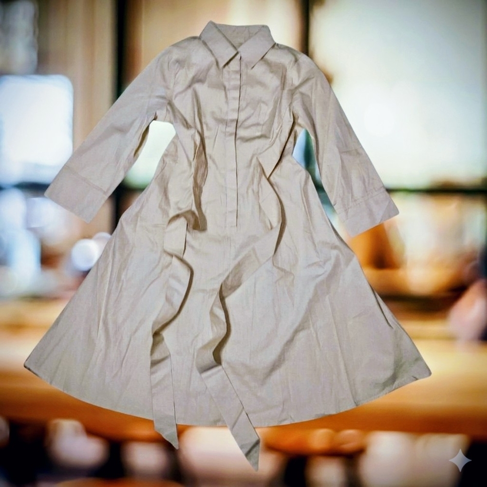 Elegant Cream Women's Coat